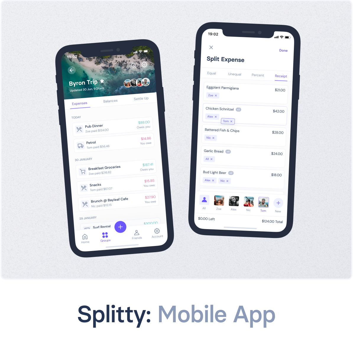 Splitty: Mobile App